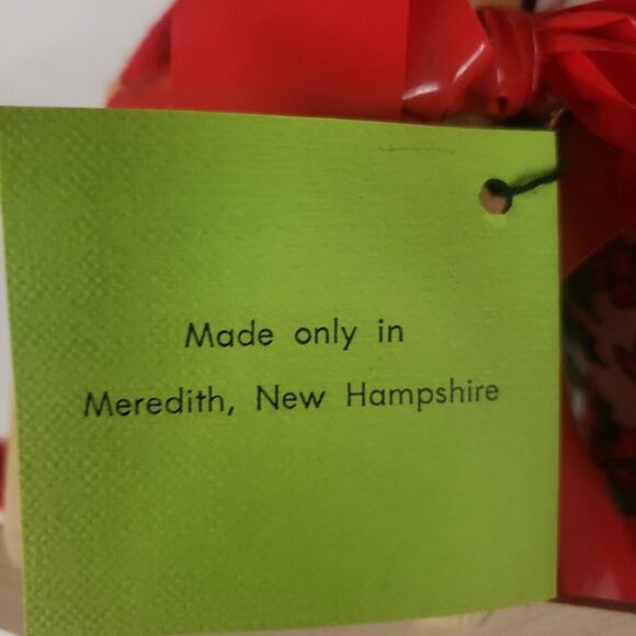 Christmas VTG 1963 Annalee Doll Mr. and Mrs. Claus in a Rocking Chair - Picture 9 of 9